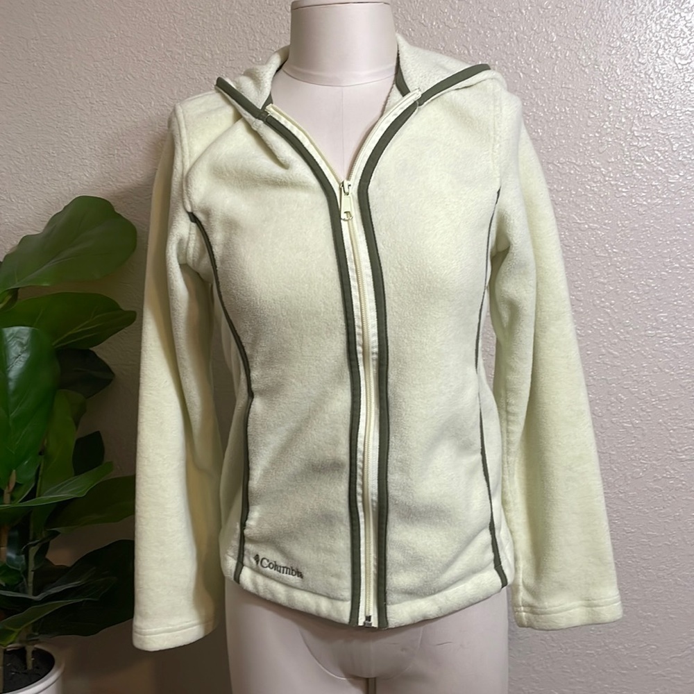 Columbia fleece zipper jacket